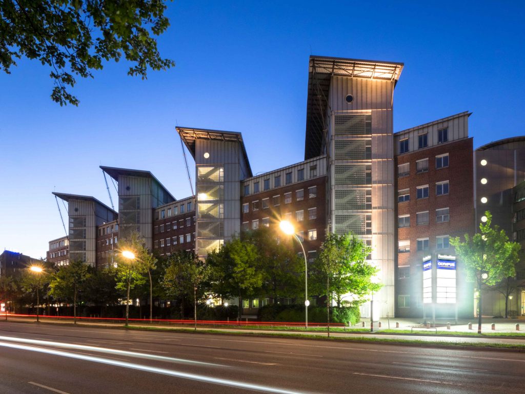 Olympus Hamburg Sitz Unternehmenssitz Headquarters Office